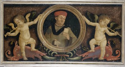 Male Portrait with Putti by Matteo di Giuliano di Lorenzo Balducci